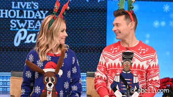 Live with Kelly and Ryan celebrate holidays with sweater party, special guests