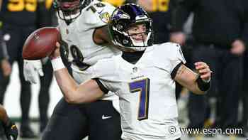 Ravens QB McSorley goes on IR with knee sprain