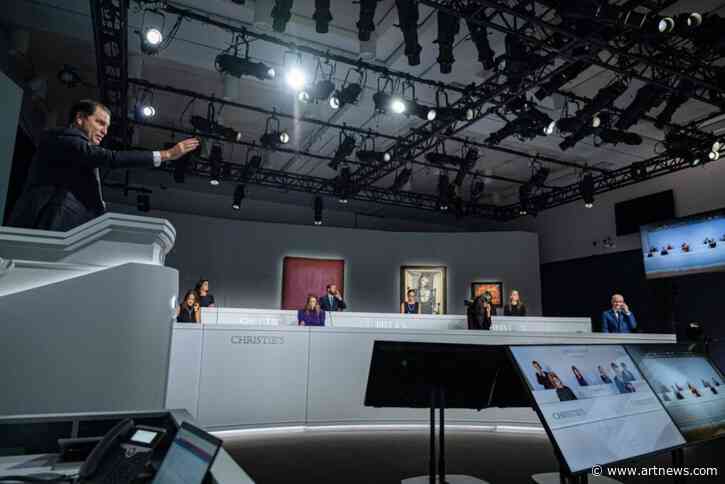 Christie’s Reports 25 Percent Drop in Sales for 2020, Forecasts Record $1.2 B. in Private Sales