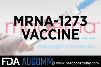 FDA Staff Give Moderna COVID-19 Vax Favorable Report