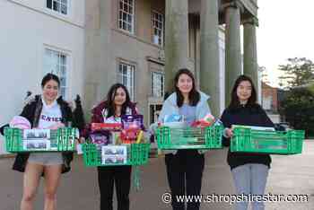 Shropshire college offers support to food bank in run up to Christmas - shropshirestar.com