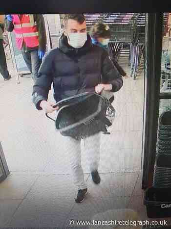 Appeal to find man in CCTV after purse stolen from Clitheroe woman's handbag