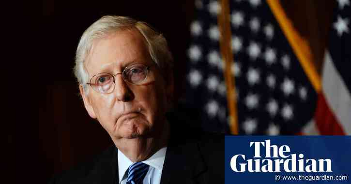 Senate majority leader Mitch McConnell acknowledges Biden/Harris victory – video