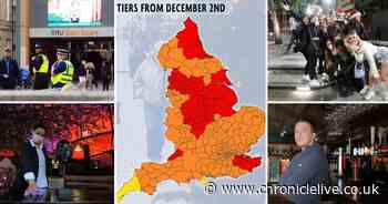 Tiers announcement LIVE: North East to learn fate with Christmas rules to remain