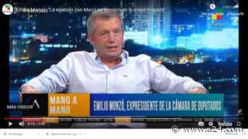 Emilio Monzó: "Me gustaría ser gobernador de Buenos Aires" - a24.com