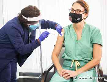 Photos: Front-line health workers receive COVID-19 vaccine at University Medical Center - NOLA.com