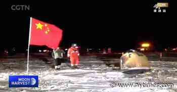 China Moon Mission Brings Lunar Rocks to Earth, and New Competition to Space