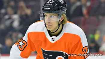 Flyers forward Oskar Lindblom is cancer-free one year after diagnosis