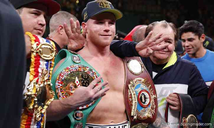 Canelo Alvarez: “I Want To Unify All Of The Titles”
