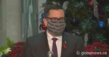 Saskatchewan premier says health minister’s poll comment not appropriate