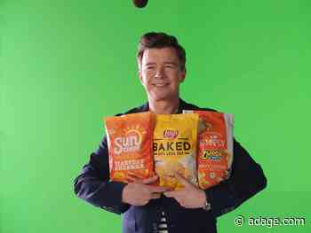Frito-Lay snags Rick Astley for an ad—and he's never gonna give up snacks