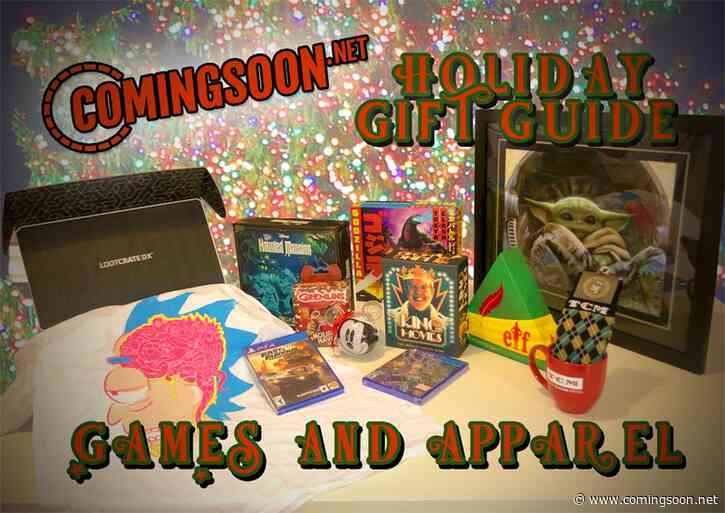 CS Holiday Gift Guide Part 4: Games & Apparel!