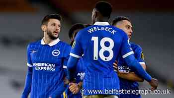 Brighton’s Adam Lallana has goal ruled out as Fulham move out of bottom three