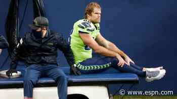 Seahawks' Olsen (fascia tear) back to practice