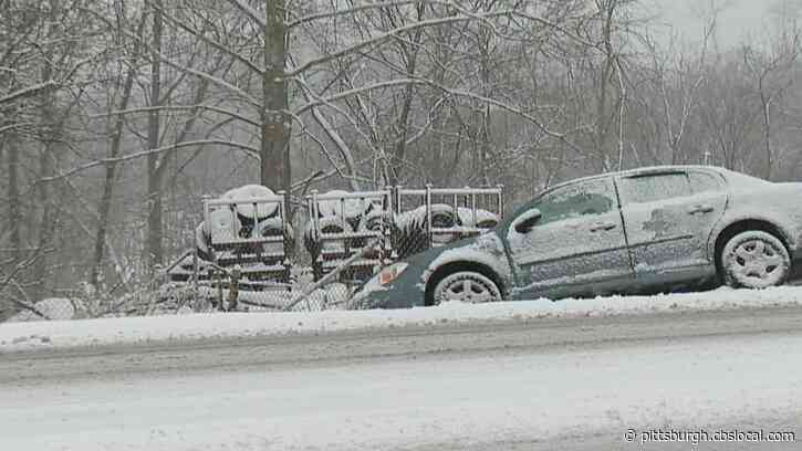 Winter Weather: Heavy Snowfall Creates Hazardous Driving Conditions In Southwestern Pa.