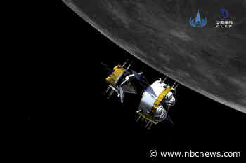 Chinese space probe returns to Earth with samples from the moon