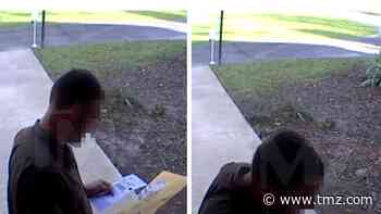 UPS Driver Fired After Customer Claims He Spit on Package