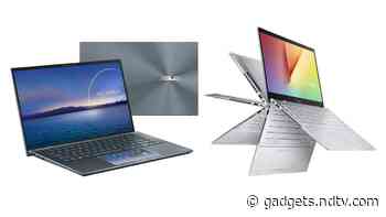 Asus ZenBook, Asus VivoBook Models With 11th-Gen Intel Tiger Lake CPUs Launched in India