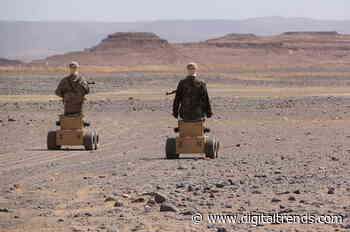 The future of military training? Target practice on running, shrieking robots