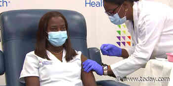 'Relieved': New York City nurse is 1st to receive COVID-19 vaccination