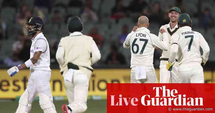 Australia inch ahead in first Test after Kohli run out – as it happened