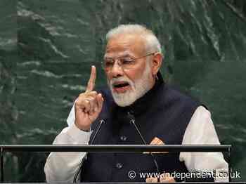 Video of Indian PM Narendra Modi refusing a mask goes viral