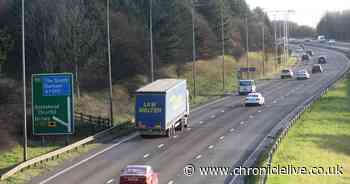 One person taken to hospital after six-vehicle crash near Angel of the North