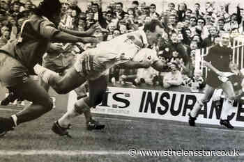 St Helens beat Rochdale Hornets in 1991/92 Lancashire Cup Final - St Helens Star