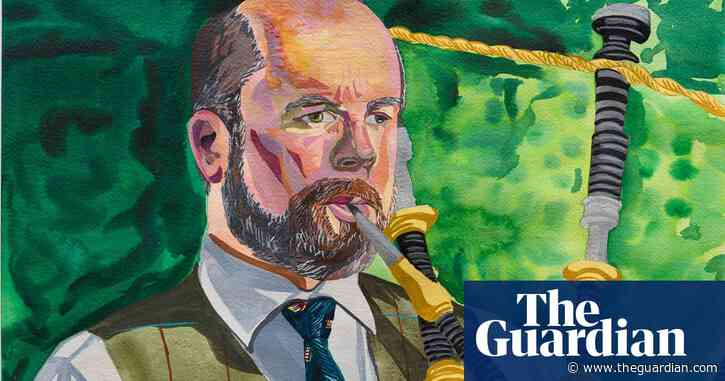 Bagpipes v Covid: Aliza Nisenbaum's glowing tributes to the pandemic frontline