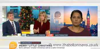 Kate Garraway and Priti Patel  clash over Christmas rules