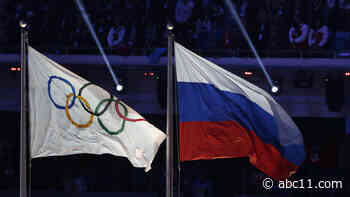 Russia banned from using its name, flag at next 2 Olympics
