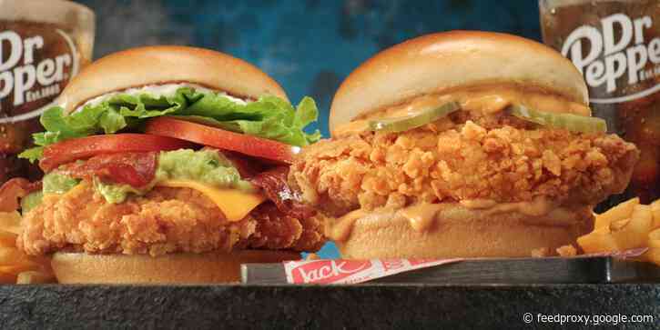 Jack in the Box just announced 2 new chicken sandwiches as last year's biggest fast-food battle heats up again