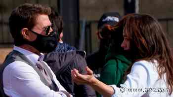 Photos Show Tom Cruise Going Easy on COVID Protocols with Costar