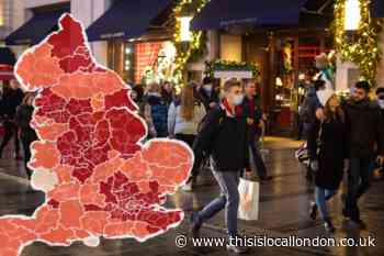 Covid Tier map shows which restrictions apply for areas in England