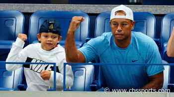 WATCH: Tiger Woods' son shows off a swing, golf mechanics that look quite familiar