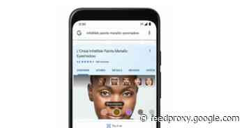 Google's new AR shopping feature lets you try on makeup     - CNET
