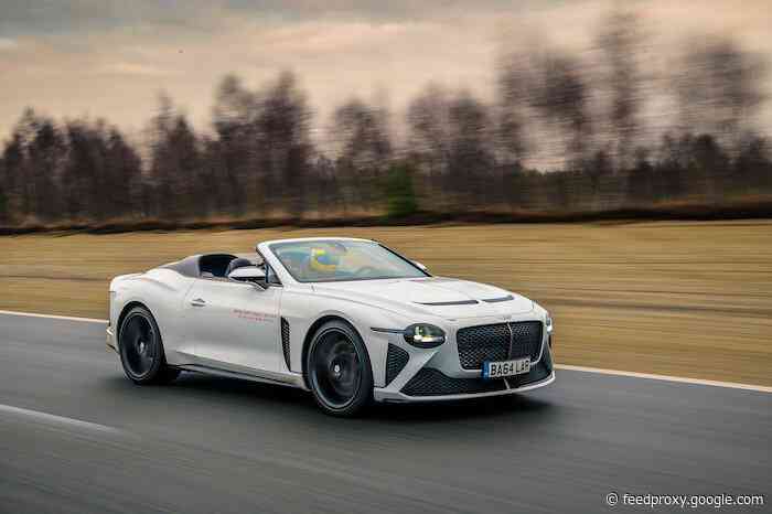 New Bentley Mulliner Bacalar engineering prototype start testing