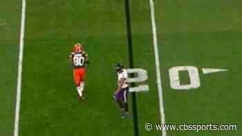 Ravens star may have spit on Jarvis Landry and the Browns receiver isn't happy about it