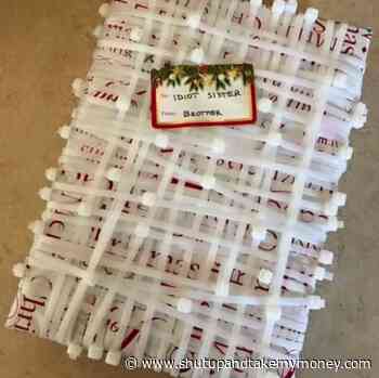Zip Tie Giftwrap