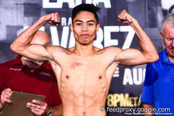 Emmanuel Rodriguez vs. Reymart Gaballo fight week for Saturday