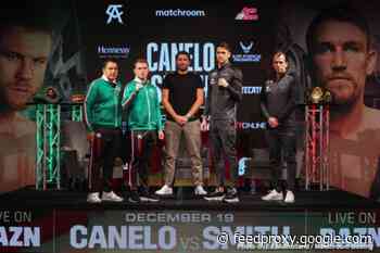 Live Stream: Canelo Vs. Smith DAZN Weigh In
