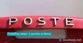 PostePay down: il servizio è fermo - sicurezza.net - Sicurezza.net
