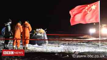 China's Chang'e-5 mission returns Moon samples