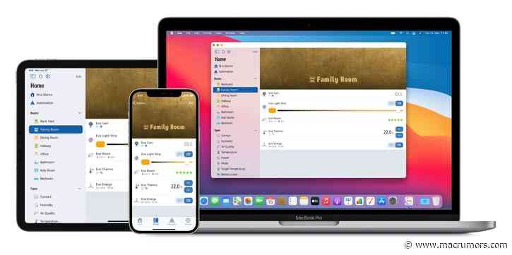 Eve Update Brings its HomeKit App to the Mac