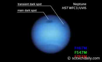 Astronomers Puzzled by Dark Storm’s U-Turn on Neptune, Appearance of New Dark Spot