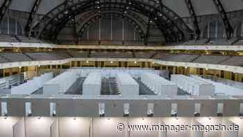 Corona-Impfzentrum in der Frankfurter Messe: Bereit für Massenimpfungen