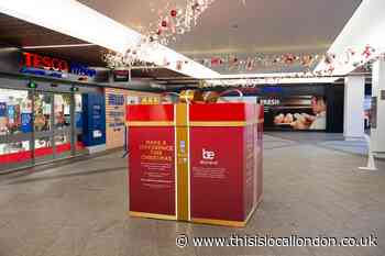 Shoppers can donate at Ealing Broadway giving box