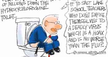 Bagley Cartoon: The Thinker