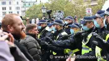 Met Police: Union chair calls for protest ban over risk to health