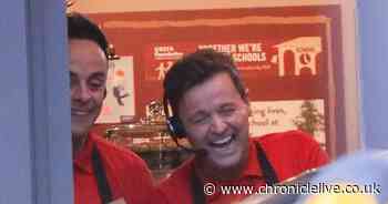 Ant and Dec serve up laughs at drive-thru surprise for 'Costa Coffee' customers